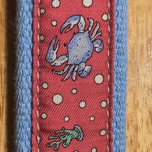 Vineyard Vines Red and Blue Whimsical Belt